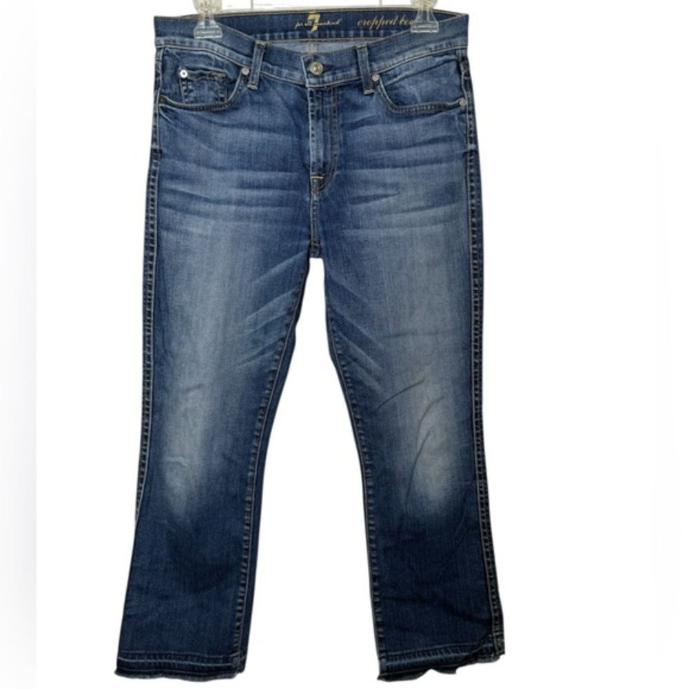 7 For All Mankind Cropped Boot Cut‎ - Picture 3 of 9